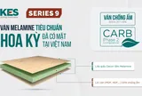 Ván Melamine Carb P2/EPA chống ẩm KES tại Việt Nam là tất yếu