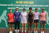 Một VĐV rút khỏi vòng tuyển chọn tuyển nữ dự Billie Jean King Cup Nhóm III khu vực