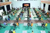 Hình ảnh bắt 66 đối tượng trong tổ chức lừa đảo tại Campuchia do “bà trùm” người Việt cầm đầu