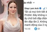 Diệp Lâm Anh đáp trả cực gắt khi bị chồng cũ nói 'giở trò': 'Đây không còn là dân sự, nó là hình sự'