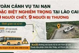 Infographic: Toàn cảnh vụ lật xe khách chở đoàn thiện nguyện tại Lào Cai khiến 9 người chết, 9 người bị thương