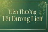 Tết Dương lịch 2026 có được thưởng?