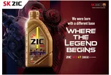 SK ZIC: Dầu nhớt tổng hợp thương hiệu số 1 Hàn Quốc 24 năm liền