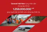 Generali Việt Nam chung tay hỗ trợ hơn 1,2 tỷ đồng giúp người dân tái thiết cuộc sống sau thiên tai