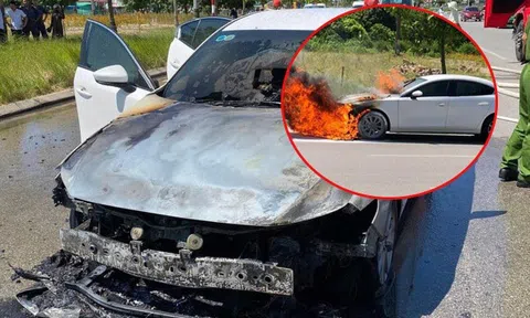 Chủ xe Mazda bốc cháy giữa đường ở Hà Tĩnh: Tôi không có lỗi gì, đại lý phải đền cả chiếc xe