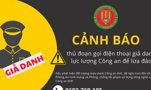 Cảnh báo hiện tượng mạo danh Phó Giám đốc Công an tỉnh Hậu Giang