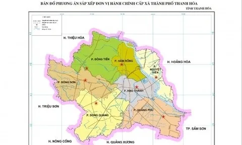 Thanh Hóa hoàn thành bản đồ 166 xã mới sau sắp xếp đơn vị hành chính