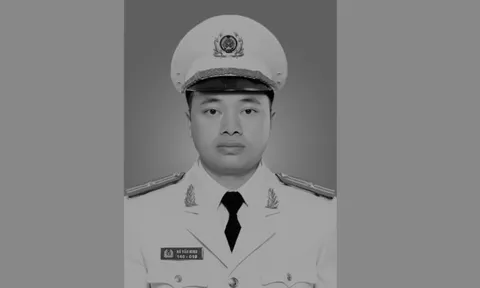 Thiếu tá công an Hà Văn Minh hy sinh sau khi bị phương tiện vi phạm giao thông đâm
