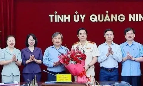 Giám đốc Công an tỉnh Quảng Ninh được thăng cấp bậc hàm Thiếu tướng