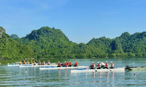 Chủ nhà TP HCM xếp hạng ba toàn đoàn Giải Canoeing trẻ quốc gia