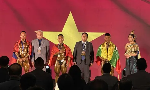 Giành 6 ngôi vô địch, Việt Nam nhất toàn đoàn Giải thể hình Đông Nam Á 2025