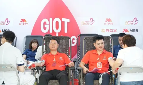 ROX Group chung tay hiến máu, lan tỏa giá trị sống đẹp