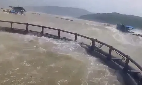 Quảng Trị: 4 người bị thương, hơn 2.100ha lúa ngập úng do mưa lũ