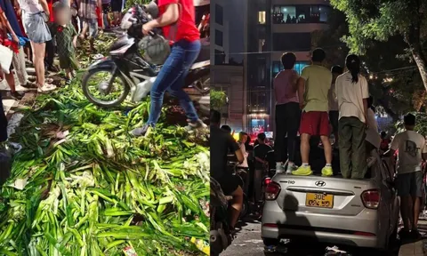 Người dân vượt rào bảo vệ, dẫm nát cây khi đi xem hợp luyện diễu binh: Công an Hà Nội khuyến cáo