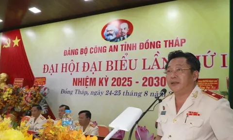 Thiếu tướng Lâm Phước Nguyên giữ chức Bí thư Đảng ủy Công an tỉnh Đồng Tháp