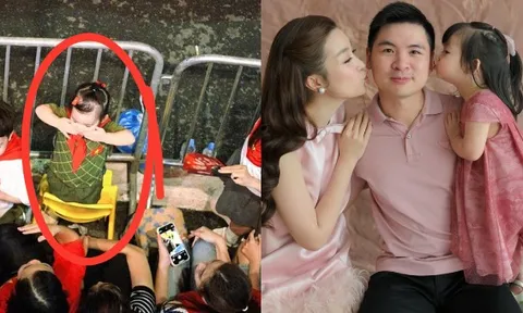 Xuất thân "trâm anh thế phiệt", ái nữ nhà Đỗ Mỹ Linh vẫn được mẹ đưa đi "bám rào" xem A80 hút triệu view!
