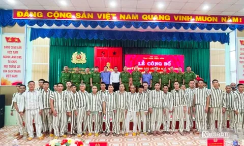 Vĩnh Long: Đặc xá cho 158 phạm nhân dịp 2/9