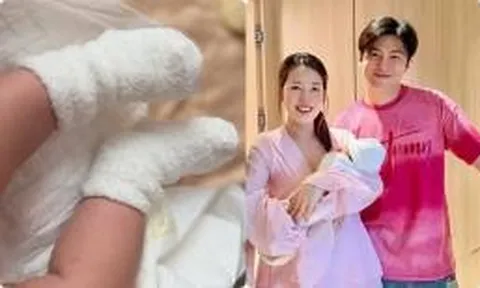 Puka và Gin Tuấn Kiệt lần đầu hé lộ hình ảnh hiếm của con đầu lòng