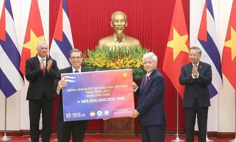 Việt Nam tặng Cuba “món quà” gần 400 tỷ đồng: Chủ tịch Cuba bày tỏ xúc động!