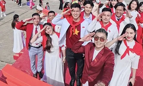Tinh tú của thể thao Việt Nam hân hoan, tự hào giữa Quảng trường Ba Đình lịch sử ngày Đại lễ 2/9