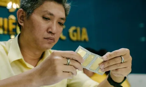 Giá vàng miếng SJC tăng lên 134,4 triệu đồng/lượng