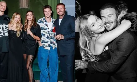 Tiểu thư tài phiệt Harper Beckham chiếm spotlight ở tiệc sinh nhật xa hoa của anh hai, anh cả Brooklyn vẫn “cạch mặt” gia đình
