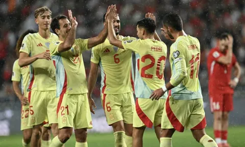 Merino lập hat-trick, Tây Ban Nha thắng nghiền ép Thổ Nhĩ Kỳ 6-0