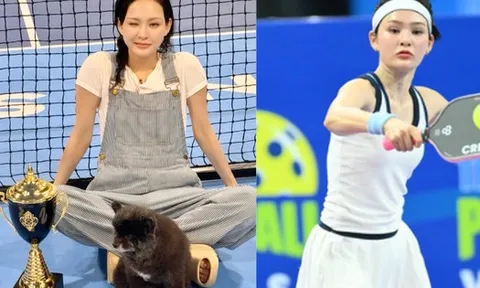 Hiền Hồ khoe cúp pickleball nhưng đọc danh hiệu thì té ngửa