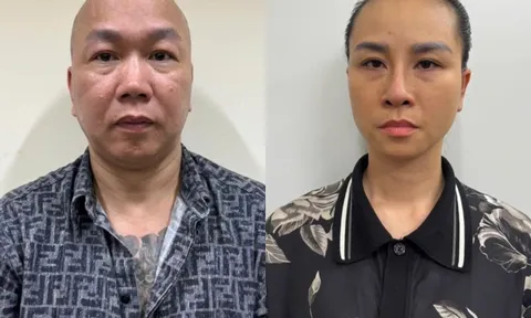 Bắt giữ 2 vợ chồng Trần Trung và Hoàng Thu Trang
