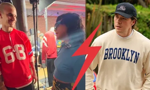 Cậu hai nhà Beckham lúng túng né tránh khi bị hỏi về “drama” gia đình với anh cả Brooklyn