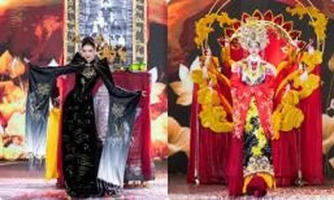 Miss Grand Vietnam gây tranh cãi vì loạt trang phục dân tộc kì quái khó hiểu