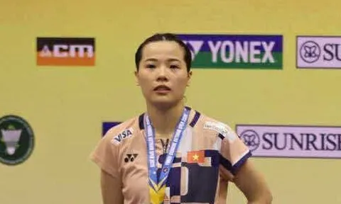 Thùy Linh thua đối thủ cách 89 bậc, mất chuỗi vô địch Vietnam Open