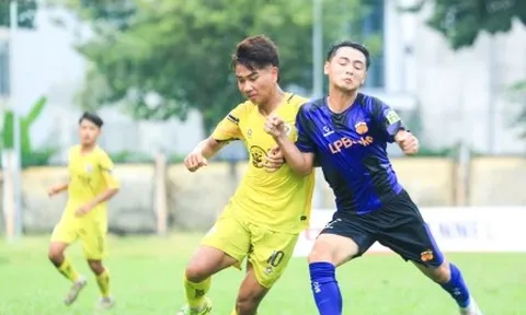 Giải U17 Quốc gia 2025: HAGL thua đậm Hà Nội