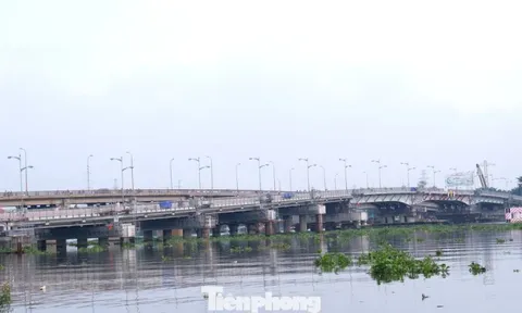Hiện trạng cầu Bình Triệu 1 sau gần 3 tuần 'thần đèn' nâng tĩnh không