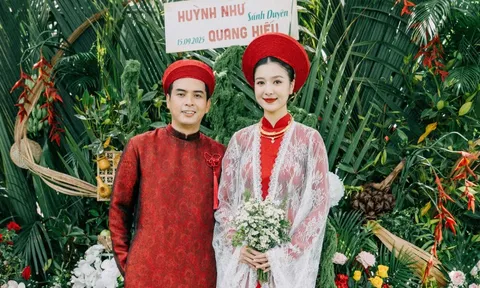 Khoảnh khắc ngập tràn hạnh phúc trong lễ vu quy của Tuệ Như - Hồ Quang Hiếu