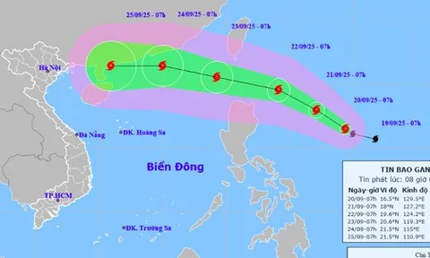 Bão Ragasa khả năng mạnh lên thành siêu bão khi vào Biển Đông