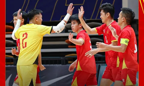 Đại thắng 9-1, tuyển Việt Nam dẫn đầu bảng đấu tại giải châu Á