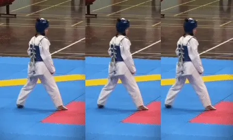 Võ sĩ Việt Nam gây sốt thế giới với cú đá ghi điểm đẹp khó tin, thu về hơn 23 triệu lượt xem