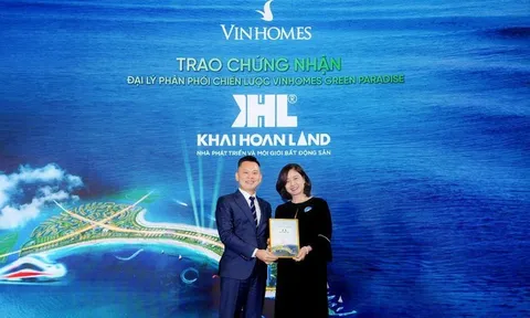Khải Hoàn Land ký kết cùng Vinhomes, chính thức phân phối Vinhomes Green Paradise