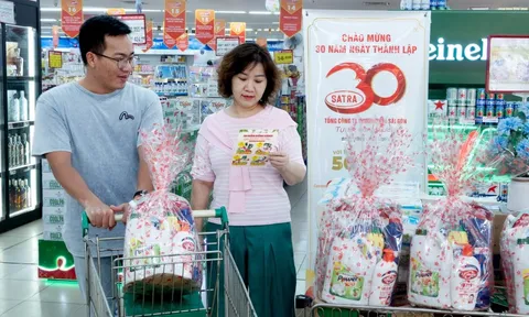 "Mua sắm ngay - Săn ưu đãi" với hệ thống bán lẻ SATRA