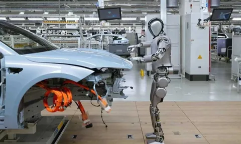 Trung Quốc lắp đặt nhiều robot nhà máy hơn tất cả các quốc gia khác cộng lại