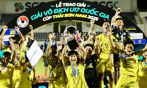 U17 Hà Nội vô địch quốc gia 2025 năm thứ hai liên tiếp
