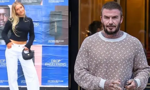 Harper Beckham giản dị xuống phố vẫn toát lên khí chất tiểu thư, "ông chú" David Beckham diện áo hồng đi tìm vợ - Victoria
