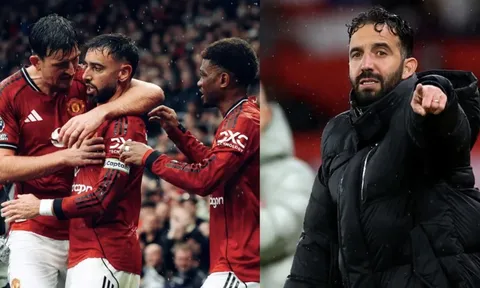 Ruben Amorim bên bờ vực bị Man United sa thải