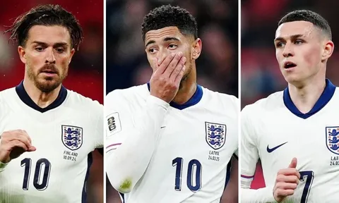 Loại Bellingham, Grealish, Foden, HLV tuyển Anh cảnh báo nhiều ngôi sao có thể bỏ lỡ World Cup