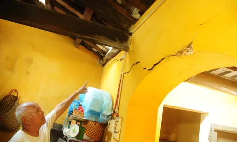Hết bão Bualoi lại đến Matmo, lo cho nhà cổ Hội An xuống cấp nặng