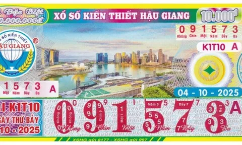Xổ số miền Nam: Giải đặc biệt vé số Tiền Giang và Hậu Giang tìm được khách hàng may mắn