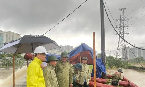 Hà Nội phát lệnh báo động lũ tại 7 xã