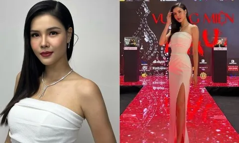 Kỳ Hân tái xuất sàn catwalk giữa lúc ồn ào quá khứ bị lật lại, nhan sắc vẫn đẹp bất bại