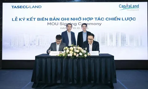 Taseco Land hợp tác chiến lược với CapitaLand Development